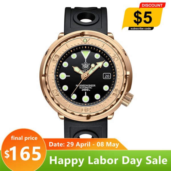 ★Welcome Deal★Steeldive SD1975S Bronze Tuna Diver Watch - Image 15