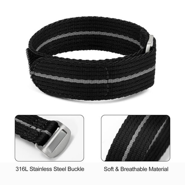 Soft Nylon Self-adhesive Watchband - Image 14