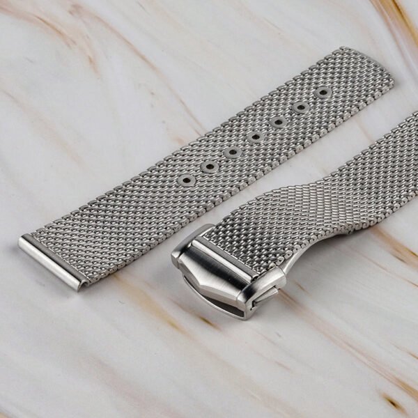 Hole Adjustable Mesh Watch Straps - Image 2
