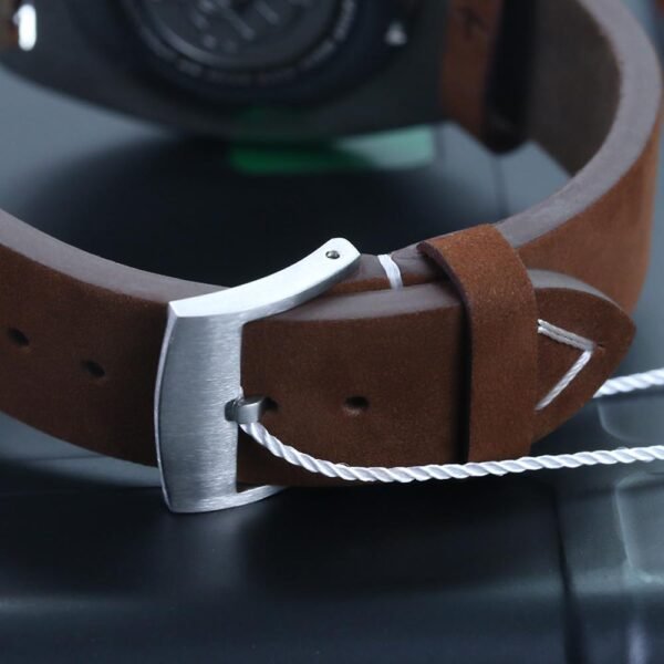 Frosted Leather Watch Strap Watch Band - Image 3