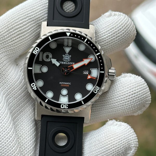 Steeldive SD1982 Big Size 46.5MM 25000M Diver Watch - with Calendar - Image 21
