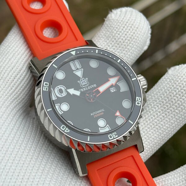 Steeldive SD1982 Big Size 46.5MM 25000M Diver Watch - with Calendar - Image 22