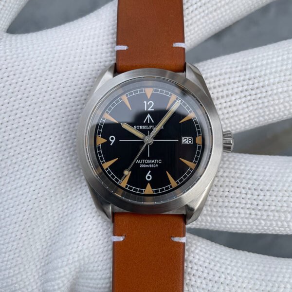 Steelflier SF751 NH35 Automatic Vintage Men Watch - Image 8