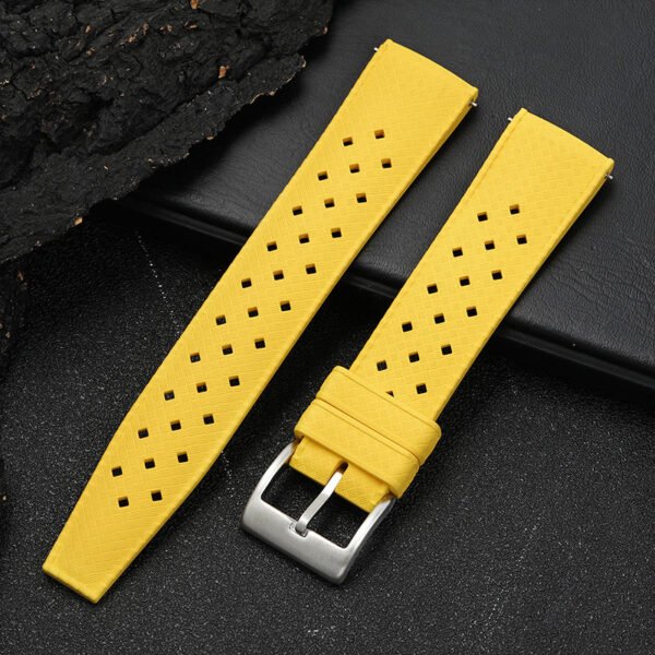 Premium-Grade Tropical FKM Rubber Watch Strap - Image 13