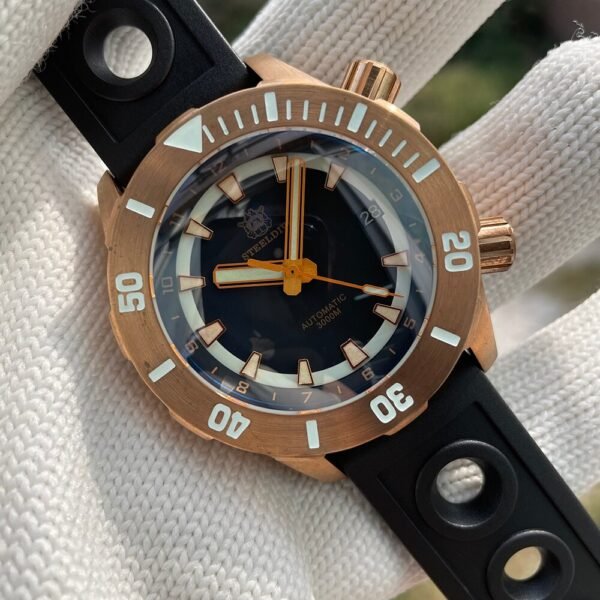 Steeldive SD1950S Solid Bronze Deep Sea Men Watch - Image 9