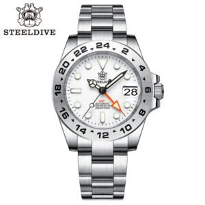 ★Welcome Deal★Steeldive SD1992 NH34 GMT Automatic Watch