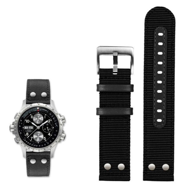Soft Nylon Canvas Strap Watchband - Image 9