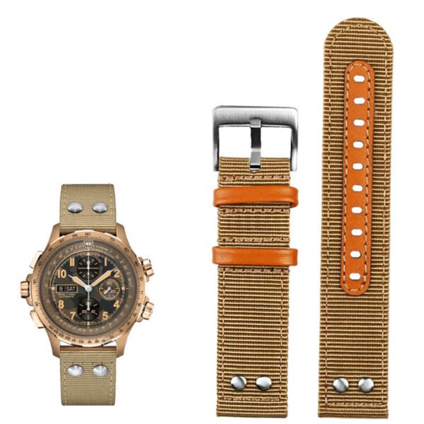 Soft Nylon Canvas Strap Watchband - Image 10