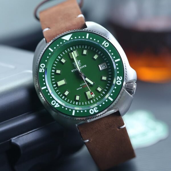 Frosted Leather Watch Strap Watch Band - Image 2