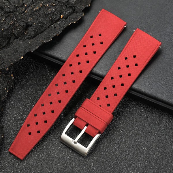 Premium-Grade Tropical FKM Rubber Watch Strap - Image 11