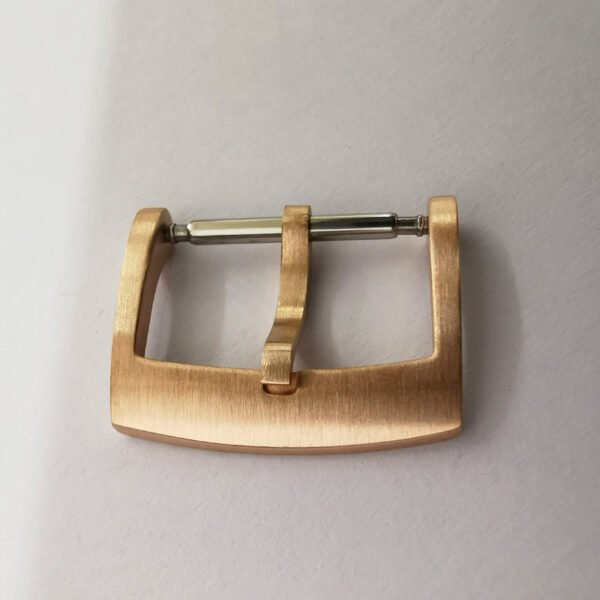 Brushed  Solid Bronze Cusn8 watch band buckles - Image 4