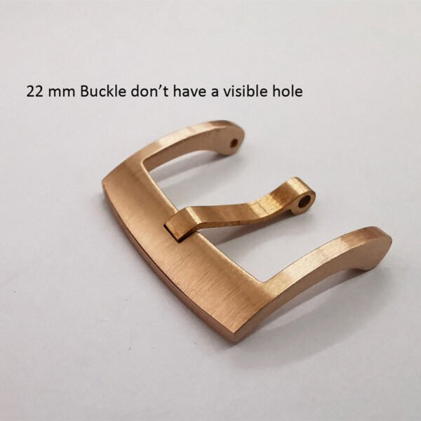 Brushed  Solid Bronze Cusn8 watch band buckles - Image 7