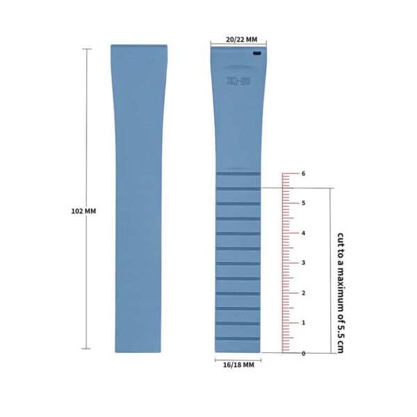 CTS Cut-To-Size FKM Rubber Watch Strap - Image 26