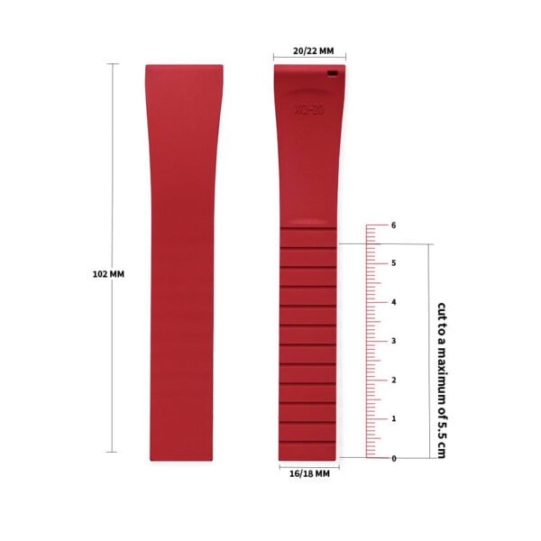 CTS Cut-To-Size FKM Rubber Watch Strap - Image 18