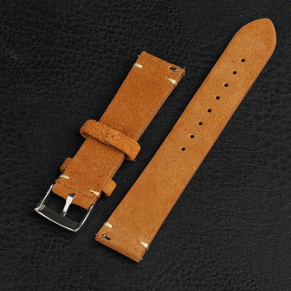 Quick Release Retro Suede Leather Band - Image 6
