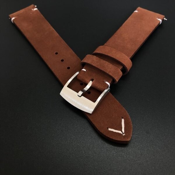 Frosted Leather Watch Strap Watch Band - Image 4