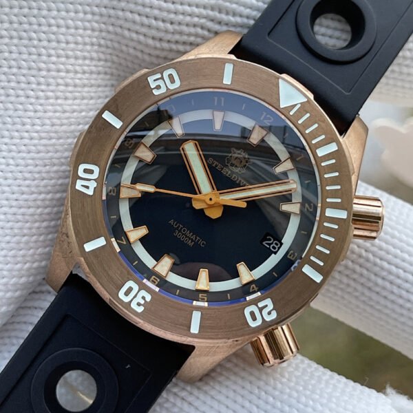 Steeldive SD1950S Solid Bronze Deep Sea Men Watch - Image 3