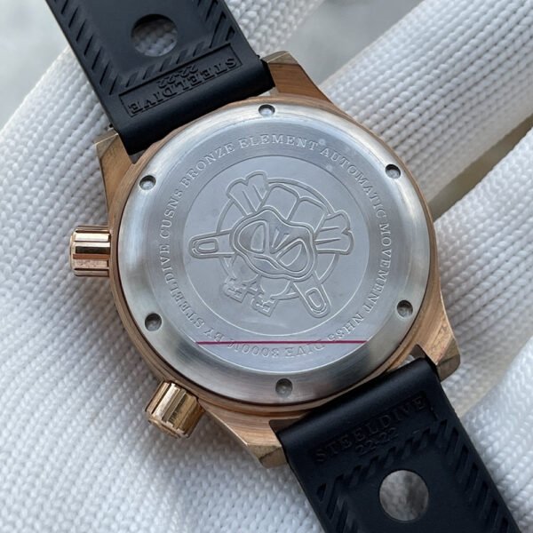Steeldive SD1950S Solid Bronze Deep Sea Men Watch - Image 5