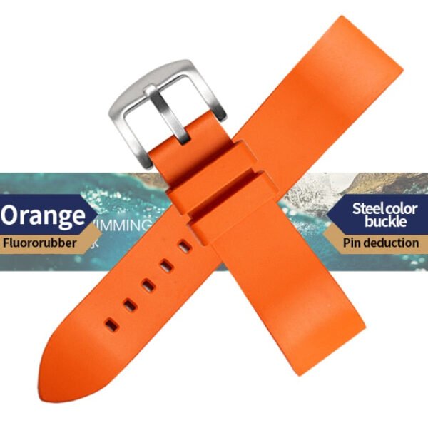 Genuine Fluorine Rubber Quick Release Watch Strap - Image 18