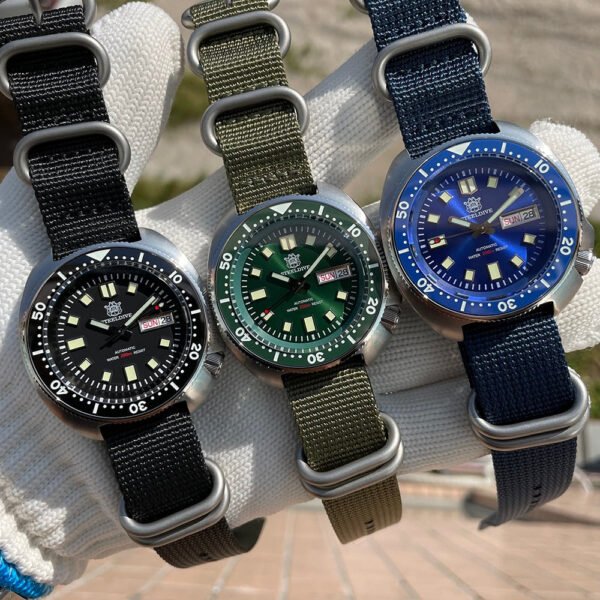 Steeldive SD1970W NH36 Automatic 6309 Turtle Dive Watch - Image 5