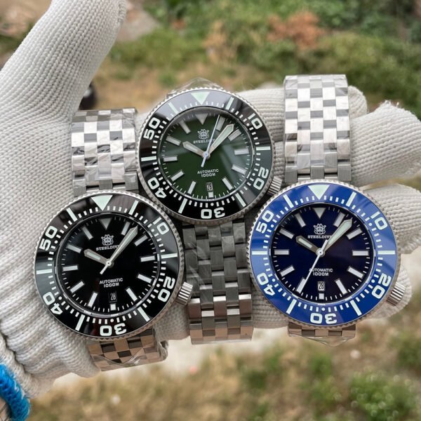 Steeldive SD1976P Monoblock 48mm Diver Watch - Image 12