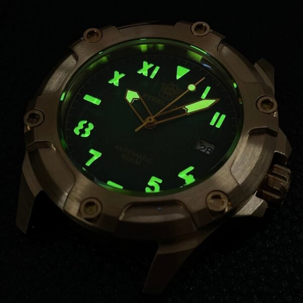 Steeldive SD1943S Solid Bronze Screws Design Watch - Image 5