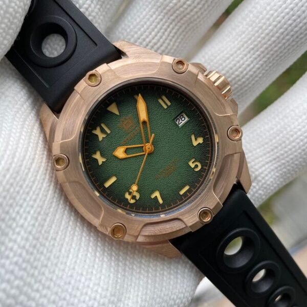 Steeldive SD1943S Solid Bronze Screws Design Watch - Image 4