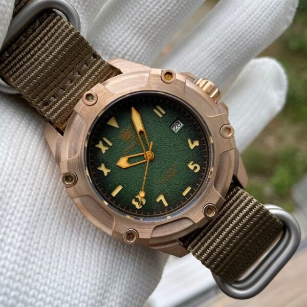Steeldive SD1943S Solid Bronze Screws Design Watch - Image 7