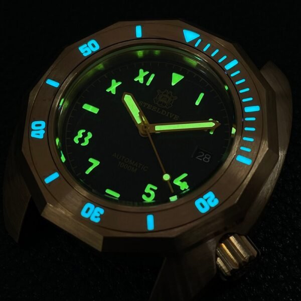 Steeldive SD1946S Solid Bronze Watch - Image 4