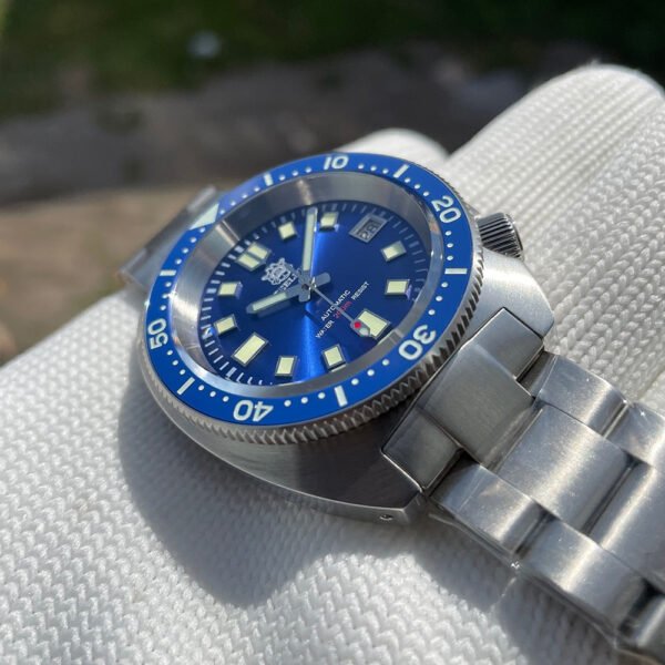 STEELDIVE SD1977 6105/8000 Slim Turtle Diver Watch - Image 4