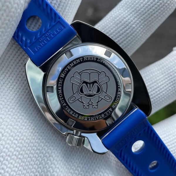 STEELDIVE SD1977 6105/8000 Slim Turtle Diver Watch - Image 7