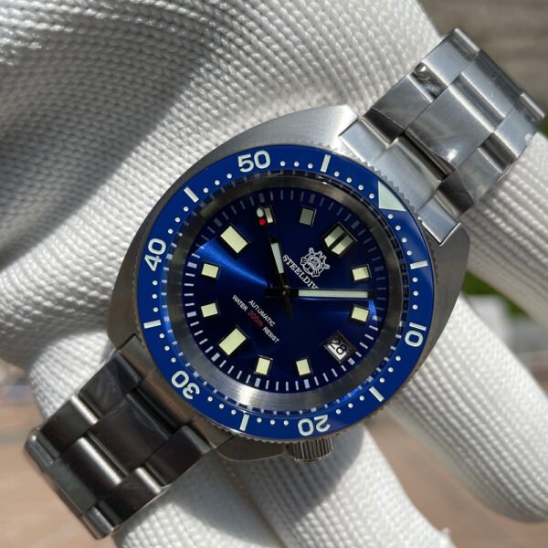 STEELDIVE SD1977 6105/8000 Slim Turtle Diver Watch - Image 3