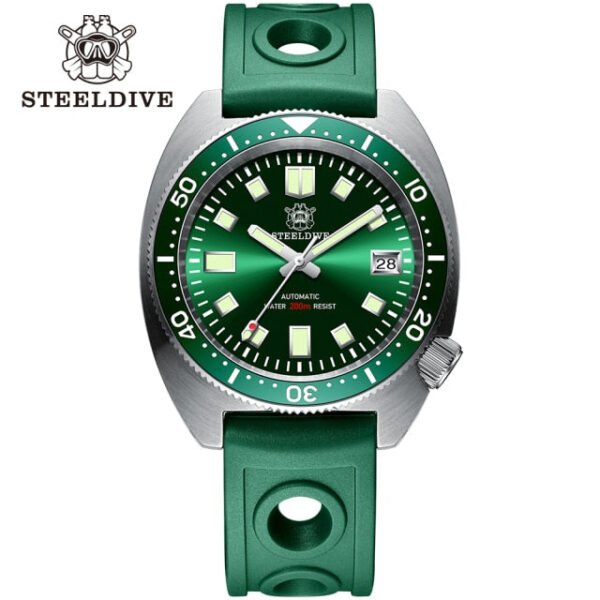 STEELDIVE SD1977 6105/8000 Slim Turtle Diver Watch - Image 16