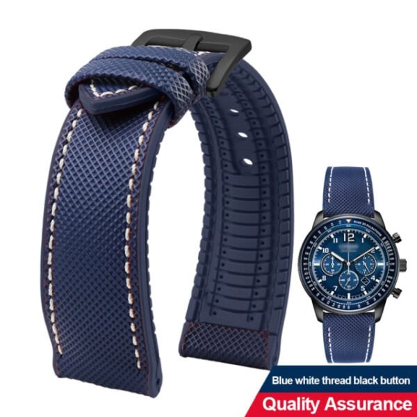 Breathable Rubber Canvas Watch Strap - Image 16