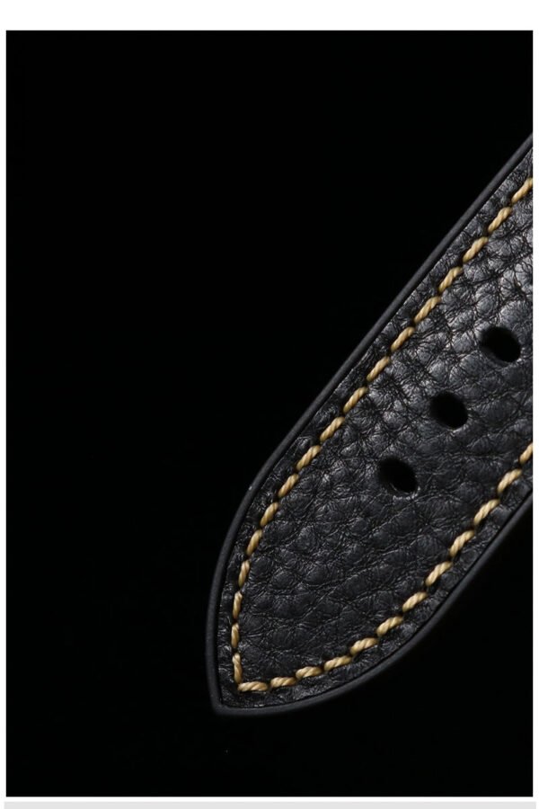 Italian Leather Fluorine Rubber Watch Bands - Image 7