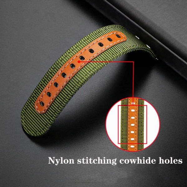 Soft Nylon Canvas Strap Watchband - Image 2