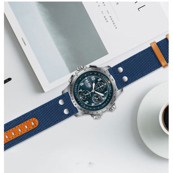 Soft Nylon Canvas Strap Watchband - Image 3