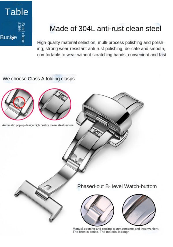 Breathable Rubber Canvas Watch Strap - Image 13