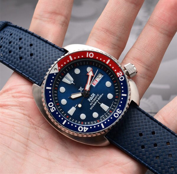 ★Special Offer★ Vintage Tropical Rubber Watch Band Dive Strap - Image 2