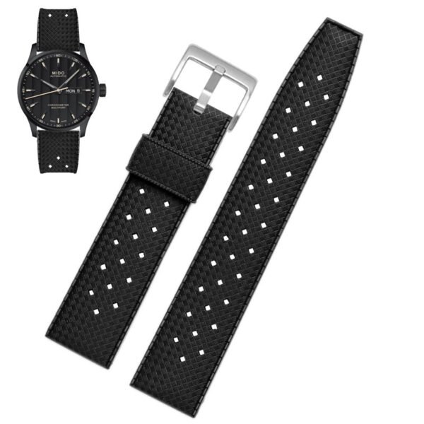 ★Special Offer★ Vintage Tropical Rubber Watch Band Dive Strap - Image 9