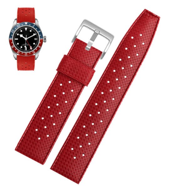 ★Special Offer★ Vintage Tropical Rubber Watch Band Dive Strap - Image 10
