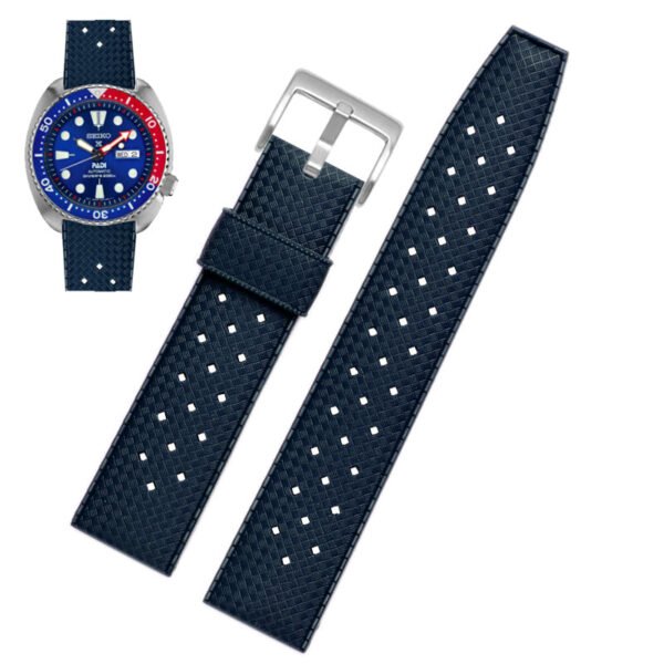 ★Special Offer★ Vintage Tropical Rubber Watch Band Dive Strap - Image 11