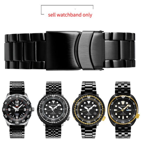 Solid Stainless Steel Watch Straps - Straight End - Image 7