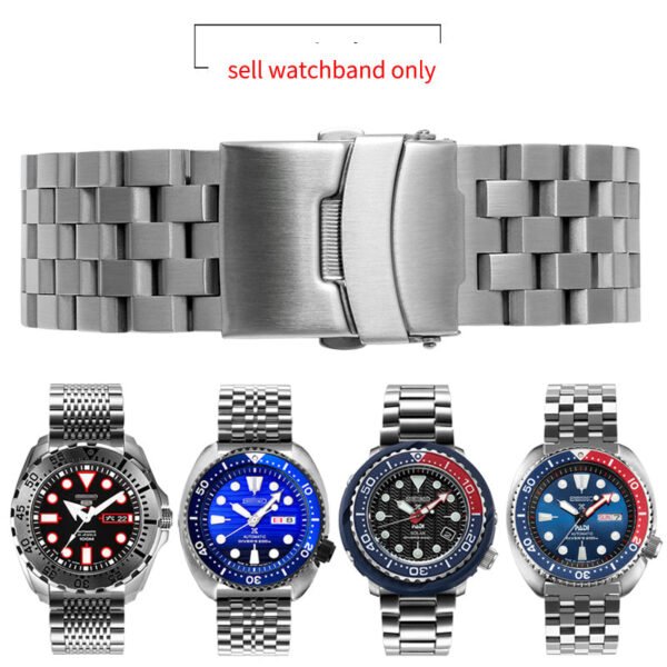 Solid Stainless Steel Watch Straps - Straight End - Image 8