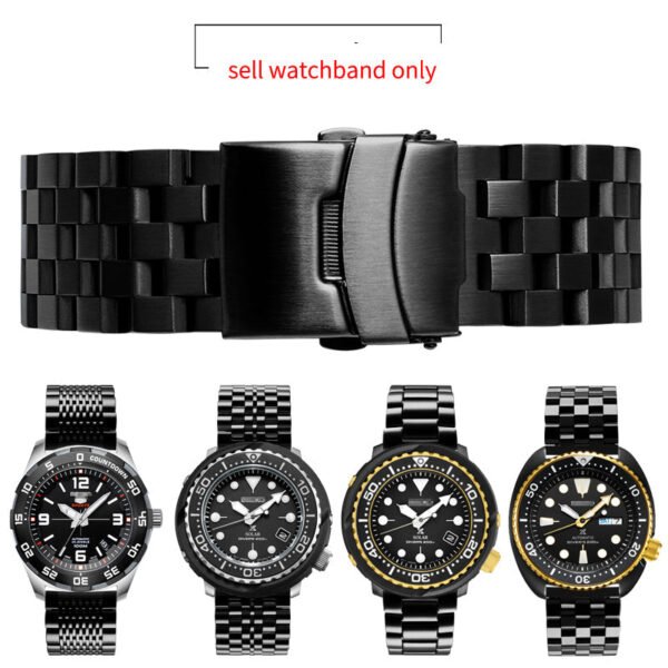 Solid Stainless Steel Watch Straps - Straight End - Image 9