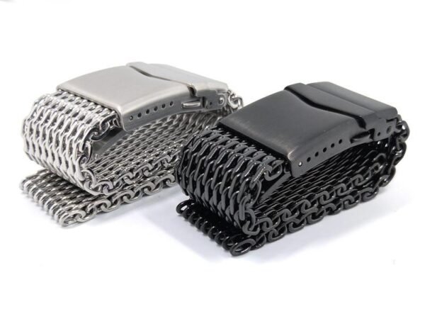 Stainless Steel Mesh Watch Bracelet - Image 5