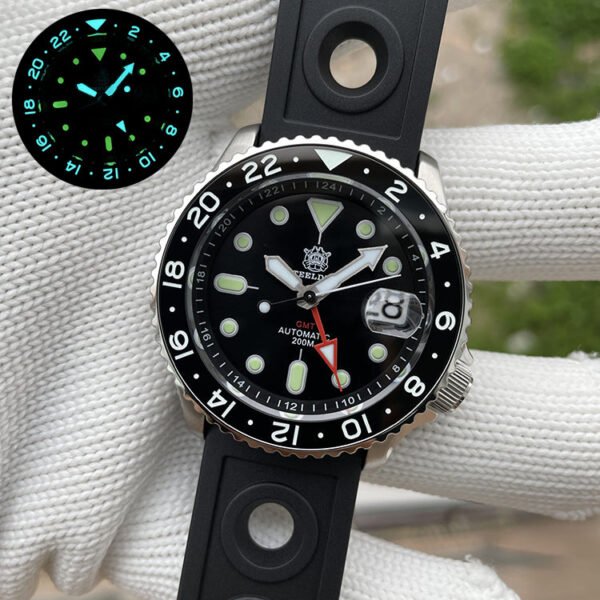 ★Welcome Deal★Steeldive SD1994 SKX007 NH34 GMT Automatic Watch - Image 4