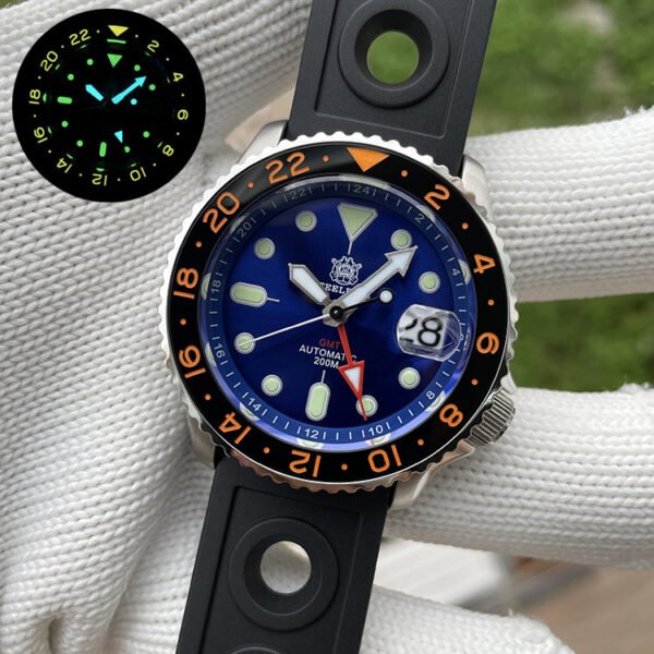 ★Welcome Deal★Steeldive SD1994 SKX007 NH34 GMT Automatic Watch - Image 5