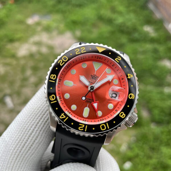 ★Welcome Deal★Steeldive SD1994 SKX007 NH34 GMT Automatic Watch - Image 9