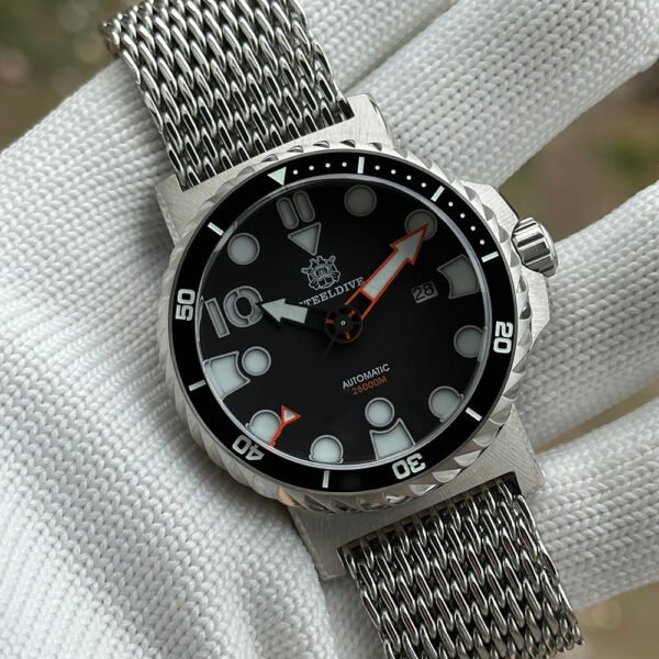 Steeldive SD1982 Big Size 46.5MM 25000M Diver Watch - with Calendar - Image 25